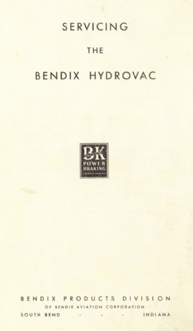 Servicing the Bendix Hydrovac